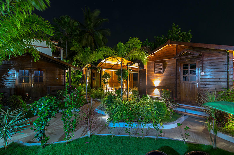 Wooden Cottages Near Mobor Cavelossim Goa